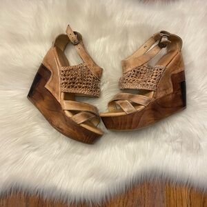Bed Stu Petra Wedges Size 9.5